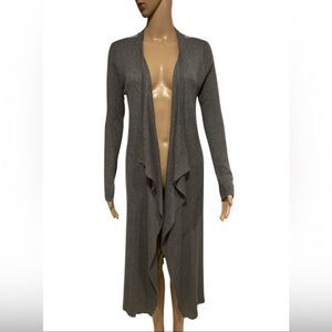 White House Black Market waterfall cardigan size M